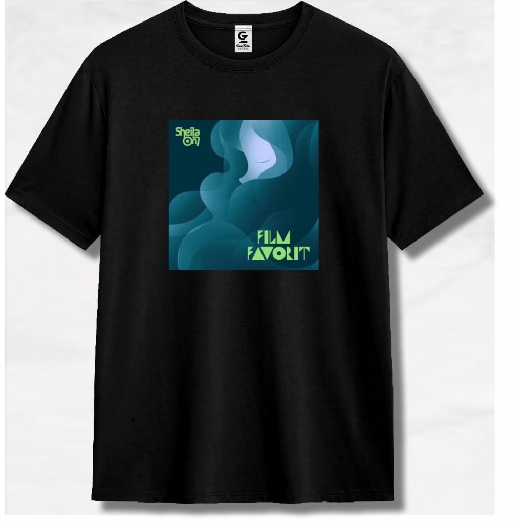 Kaos Distro Band Sheila On 7 Film Favorit Katun 24s Tebal Pria dan Wanita Unisex