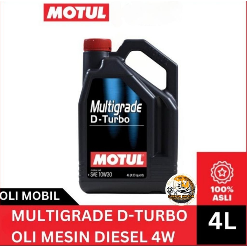 Motul Multigrade D-Turbo 10W-30 Diesel Oli Mesin Motul Multigrade D-Turbo