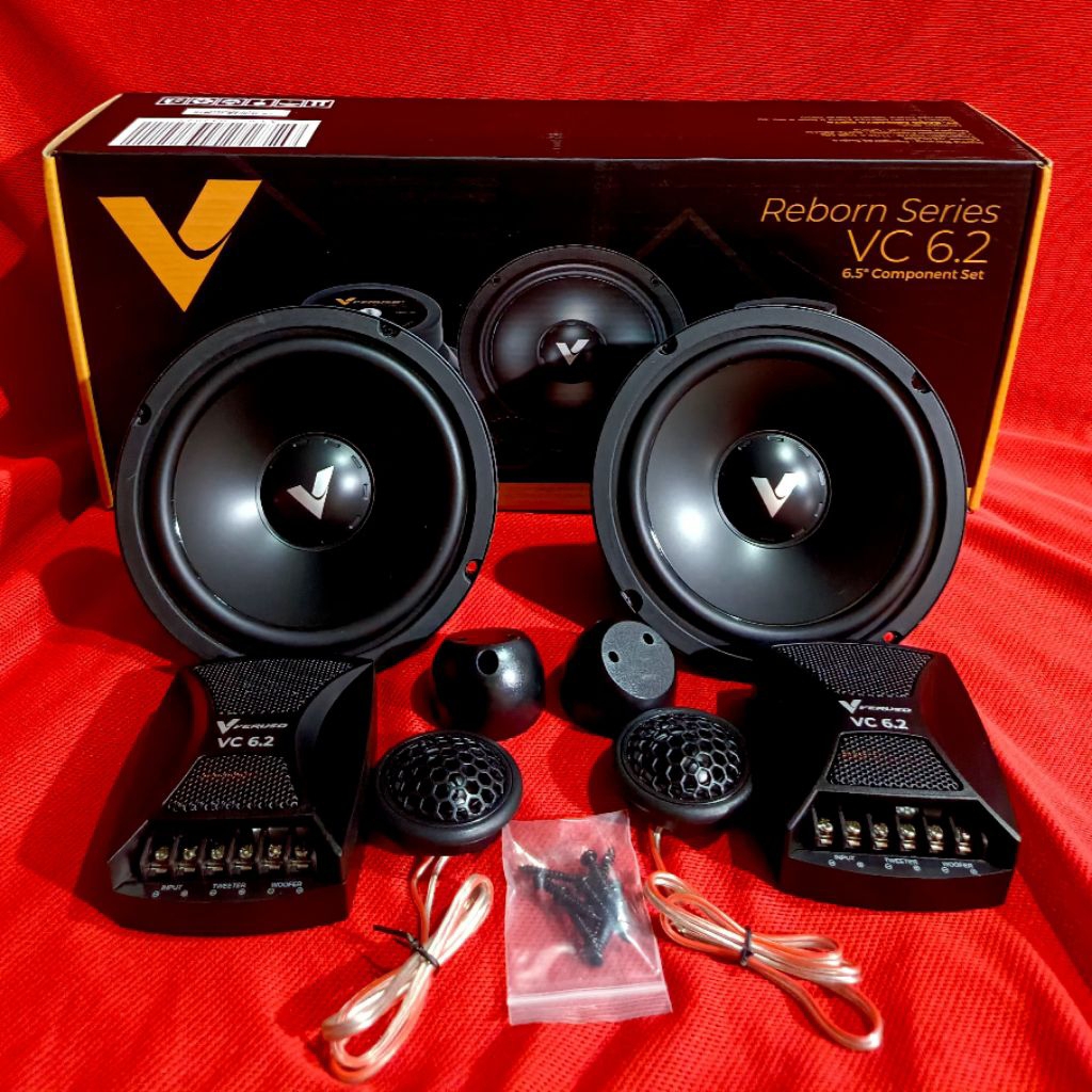 Speaker split 2way 6,5 inch Veruso VC 6.2 by Vox Research audio mobil