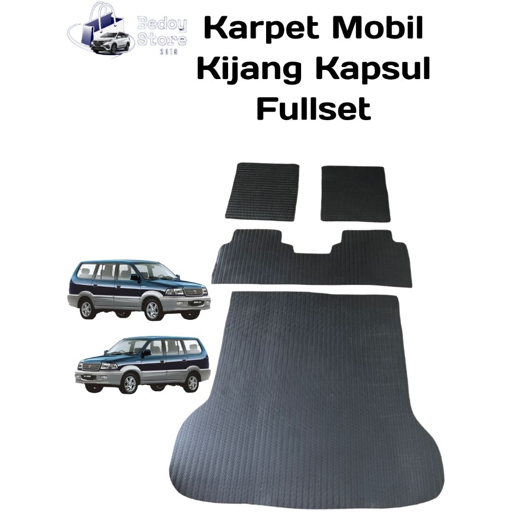 Karpet Mobil Kijang Kapsul Fullset
