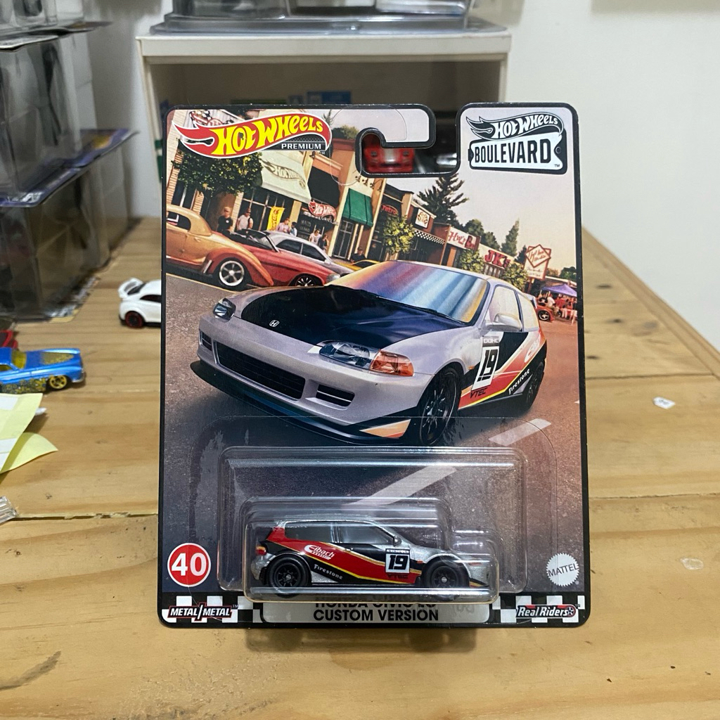 Hotwheels Honda Civic EG Custom Version Boulevard