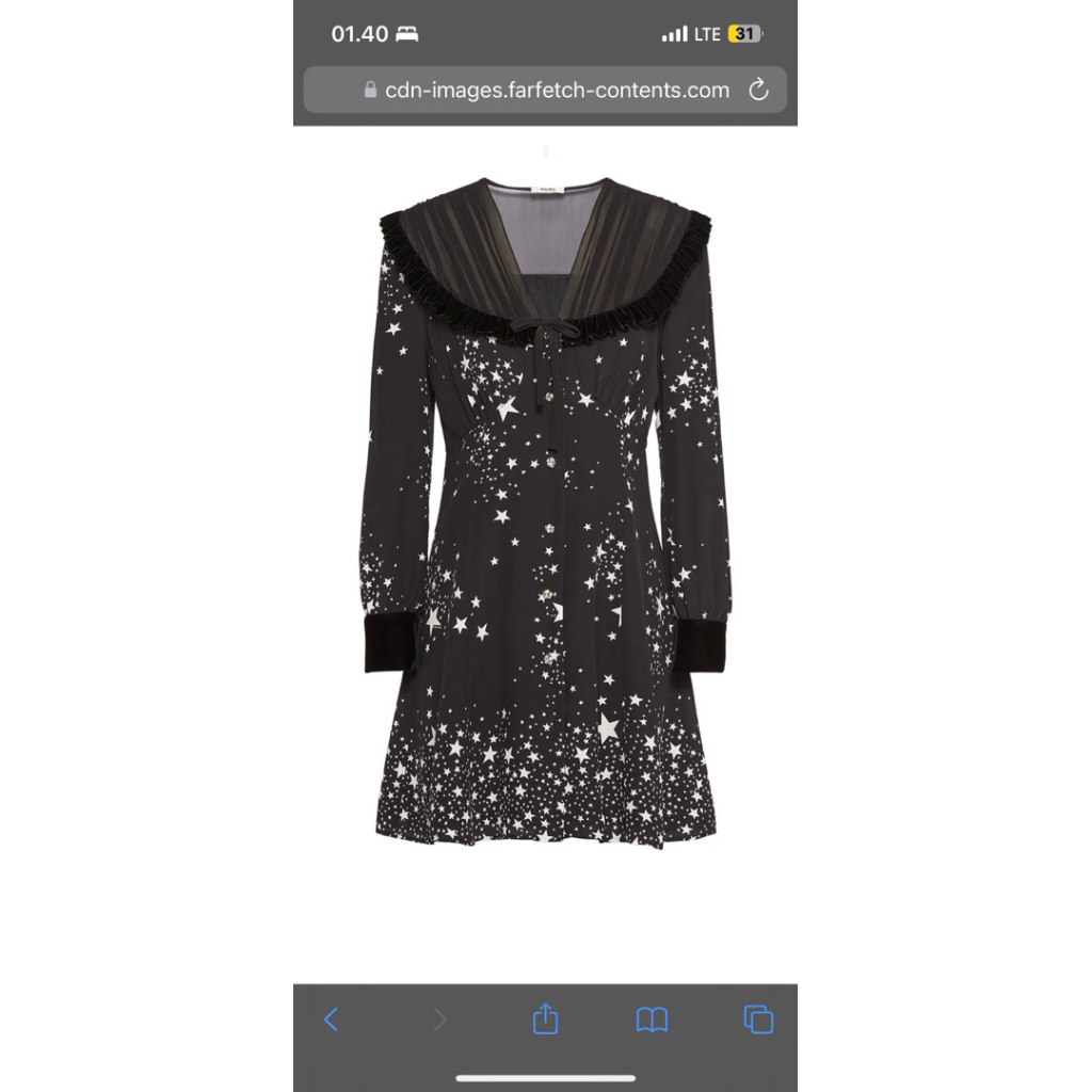Miu miu starr dress by prada
