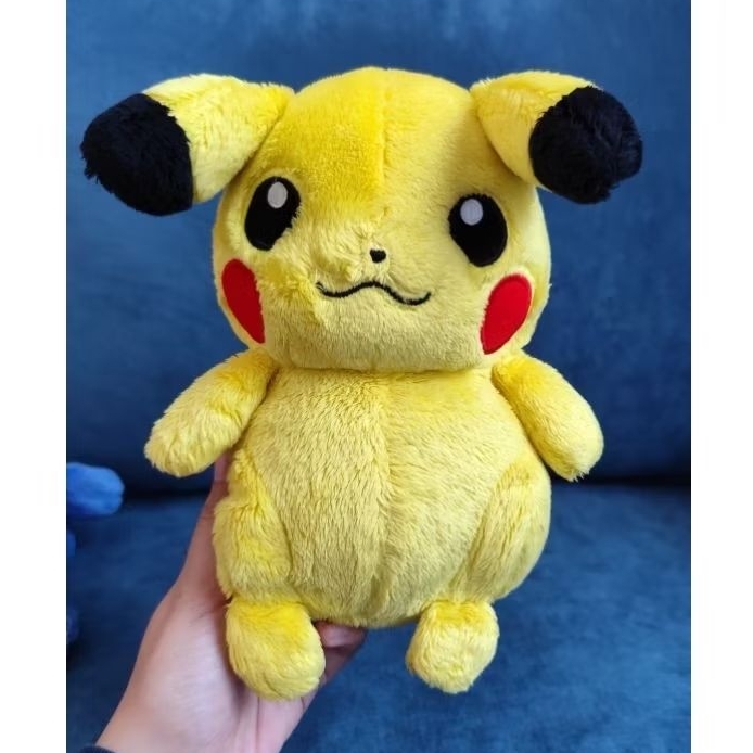 Boneka Pokemon Pikachu Bulu Original Takara Tomy Changi