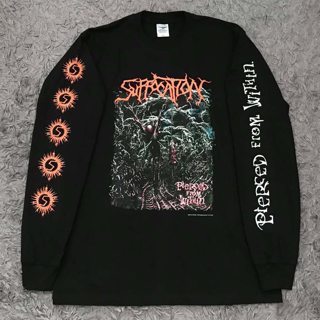 ORIGINAL LONGSLEEVE SUFFOCATION – Pierced From Within (Second Print)