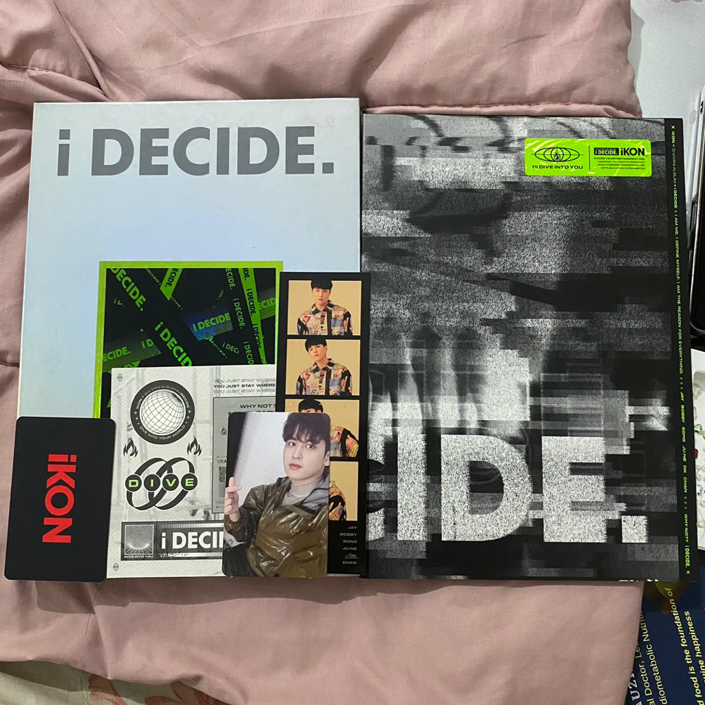 IKON Album - iDECIDE green ver. [tanpa poster]
