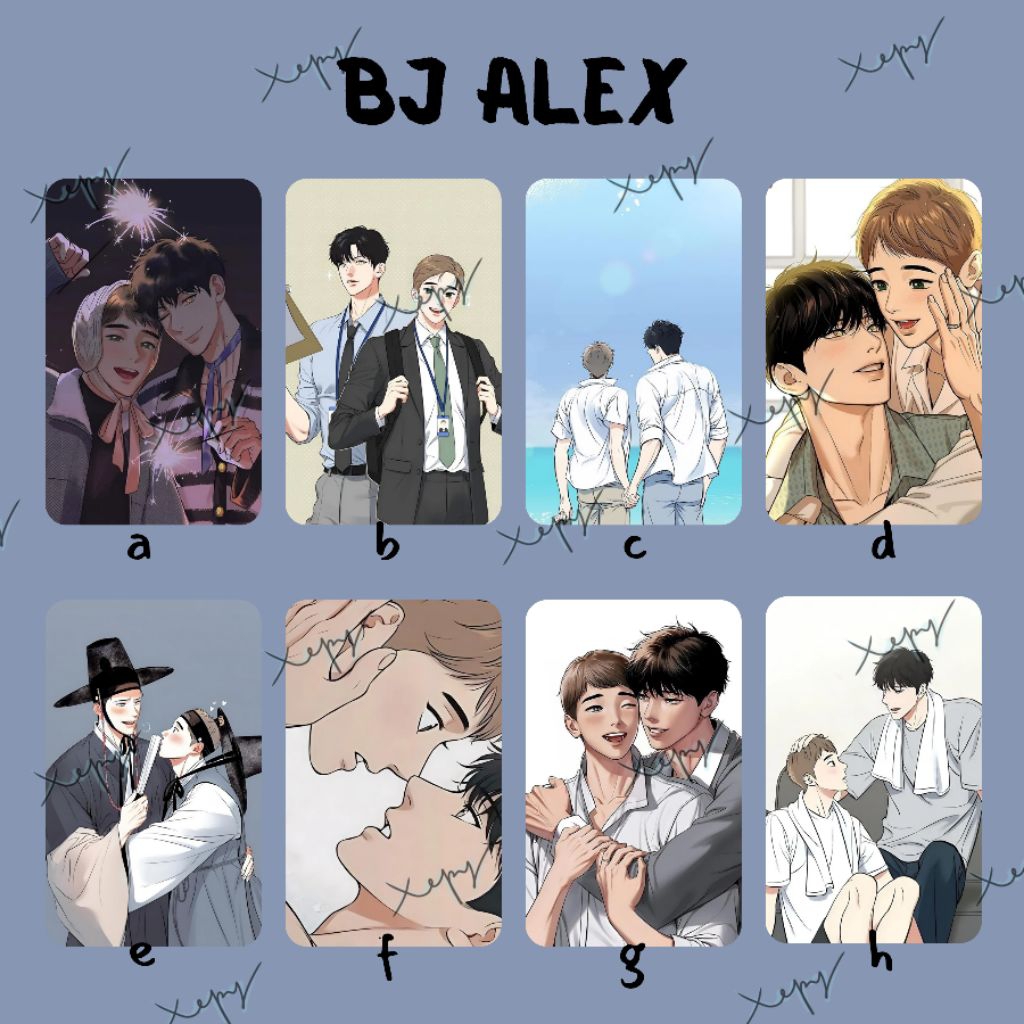 BELI 3 GRATIS 1 - PHOTOCARD BJ ALEX MANHWA