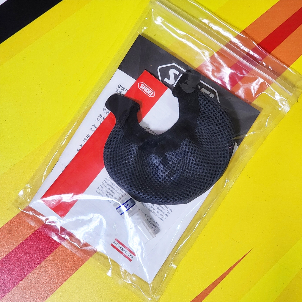 Shoei X14 set kelengkapan original new