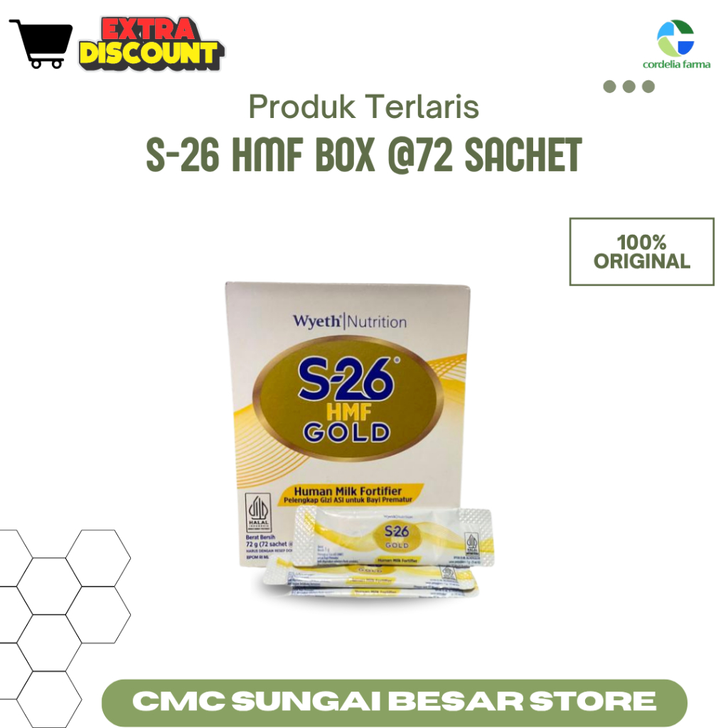 S-26 HMF Box Isi 72 Sachet