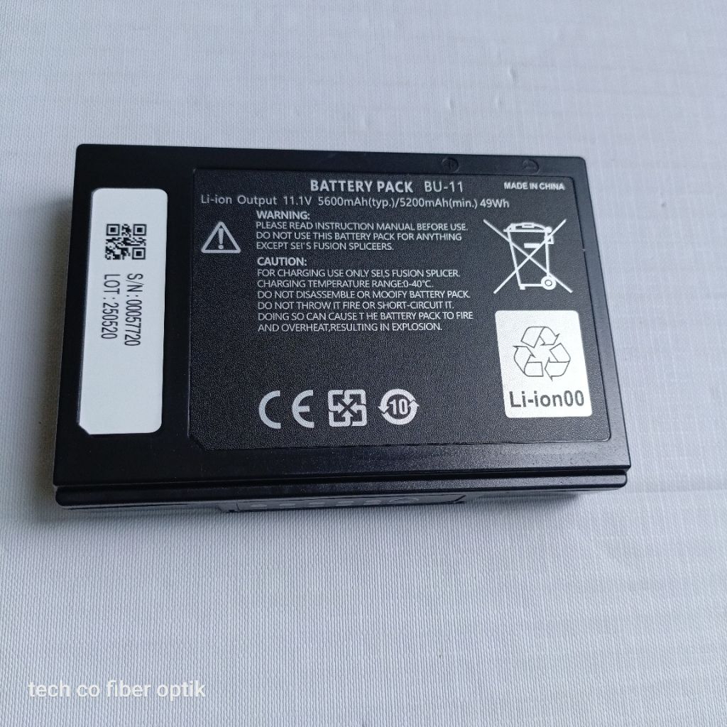 Baterai Sumitomo z1c/battery splicer Sumitomo Z1 original