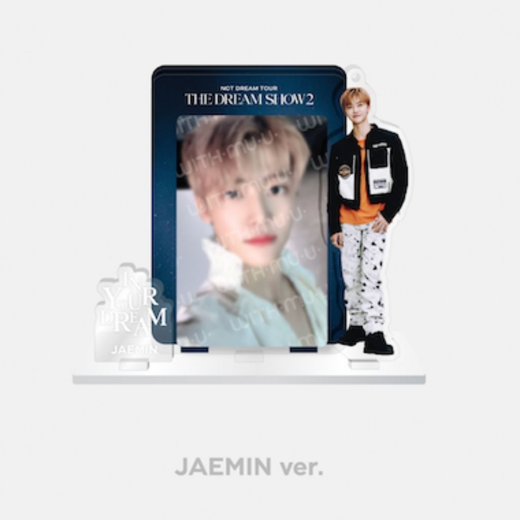 NCT DREAM Renjun Jaemin Acrylic Photocard Stand Set "THE DREAM SHOW 2" Official
