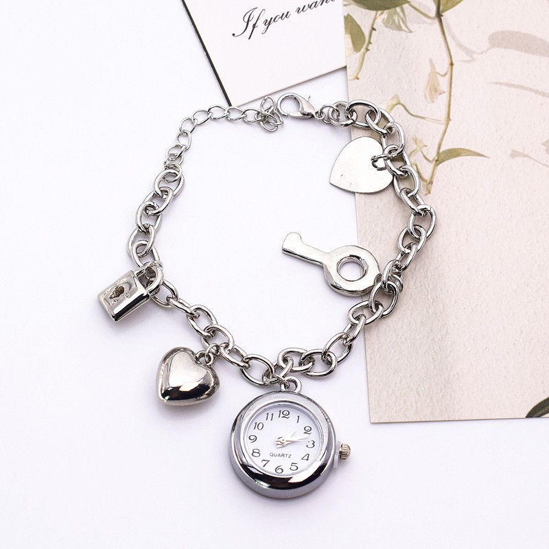 Jam Tangan Gelang Wanita Quartz Sederhana Unik - COD