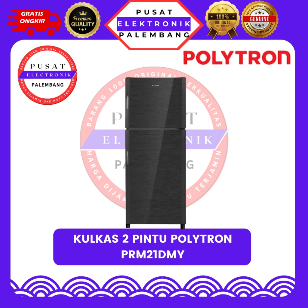 KULKAS 2 PINTU POLYTRON PRM21DMY KULKAS 2 PINTU PALEMBANG