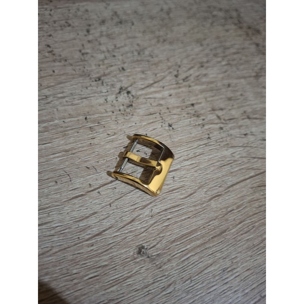 buckle jam tangan gold 16mm