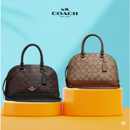 Coc Mini Sierra Satchel bag in signature tas selempang wanita f27583 gd
