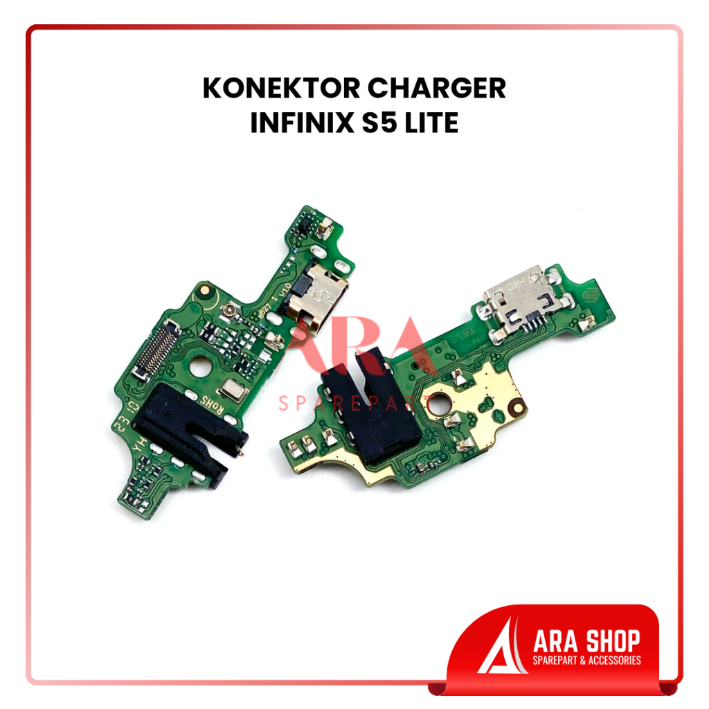 KONEKTOR CHARGER INFINIX S5 LITE PAPAN KONEKTOR CAS PCB BOARD INFINIX S5 LITE ORI FULL IC