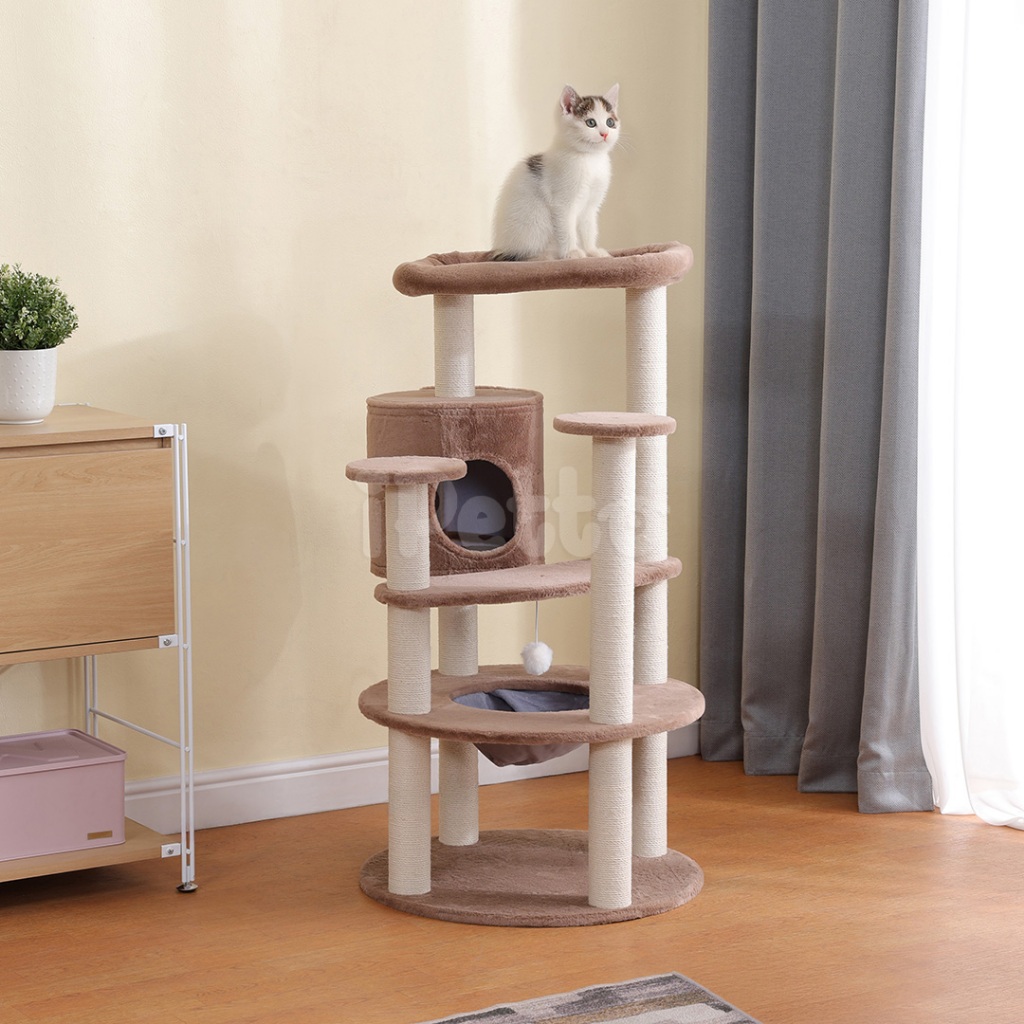 Rumah Kucing / Cat Tree Condo / GEESAF Cat Tree - ISIRUMA