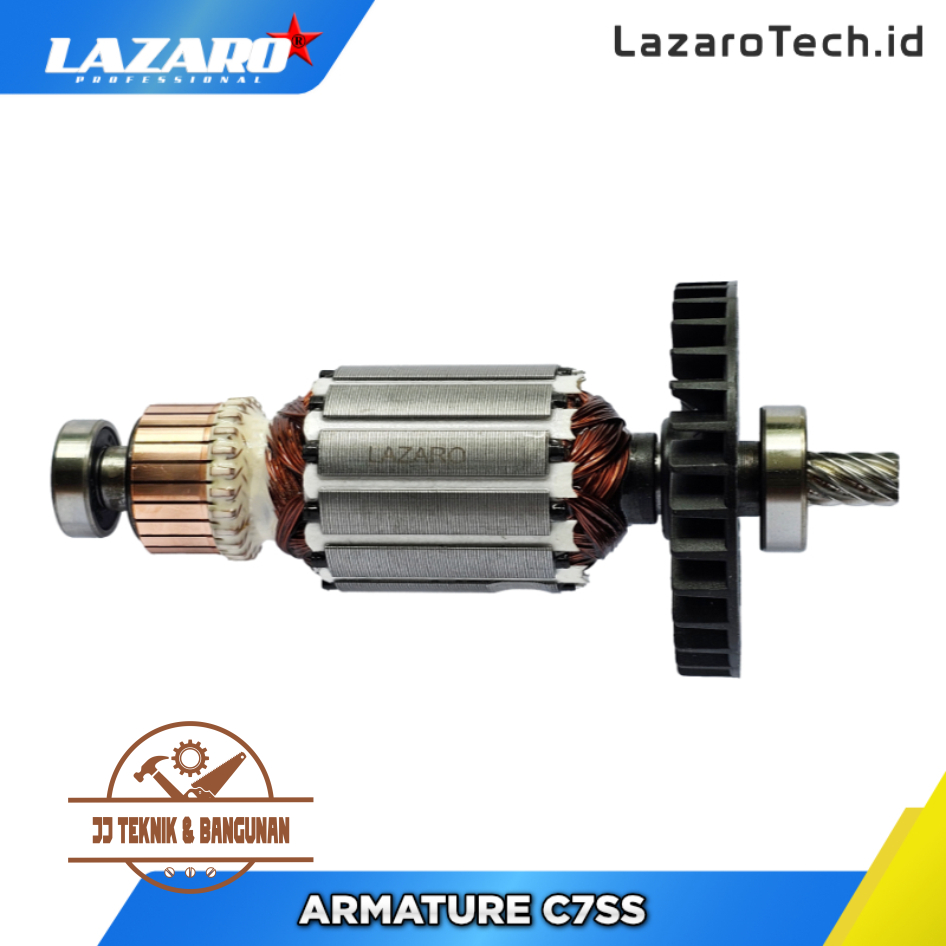 Armature Angker Dinamo Mesin Circular Saw Hitachi Hikoki C7SS Lazaro