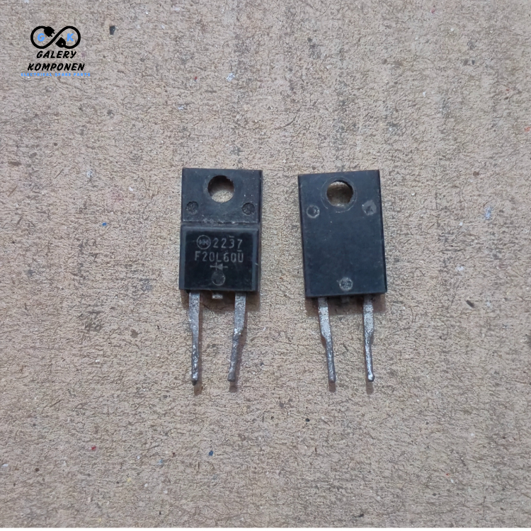 DIODA ULTRAFAST 20A 600V DIODE F20L60 CABUTAN POWER SUPPLY