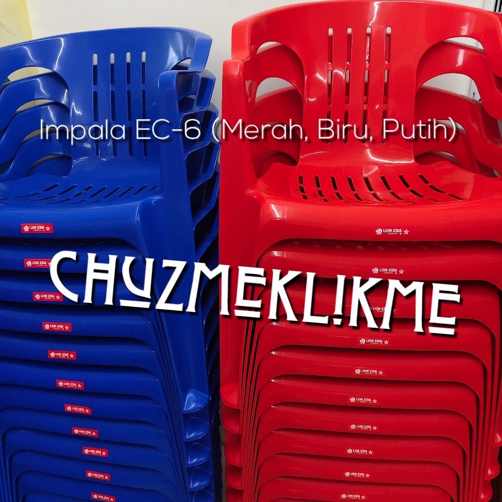 Kursi plastik lion star Impala EC-6/Bangku plastik Sender lion star Impala EC-6/Impala chair lion st