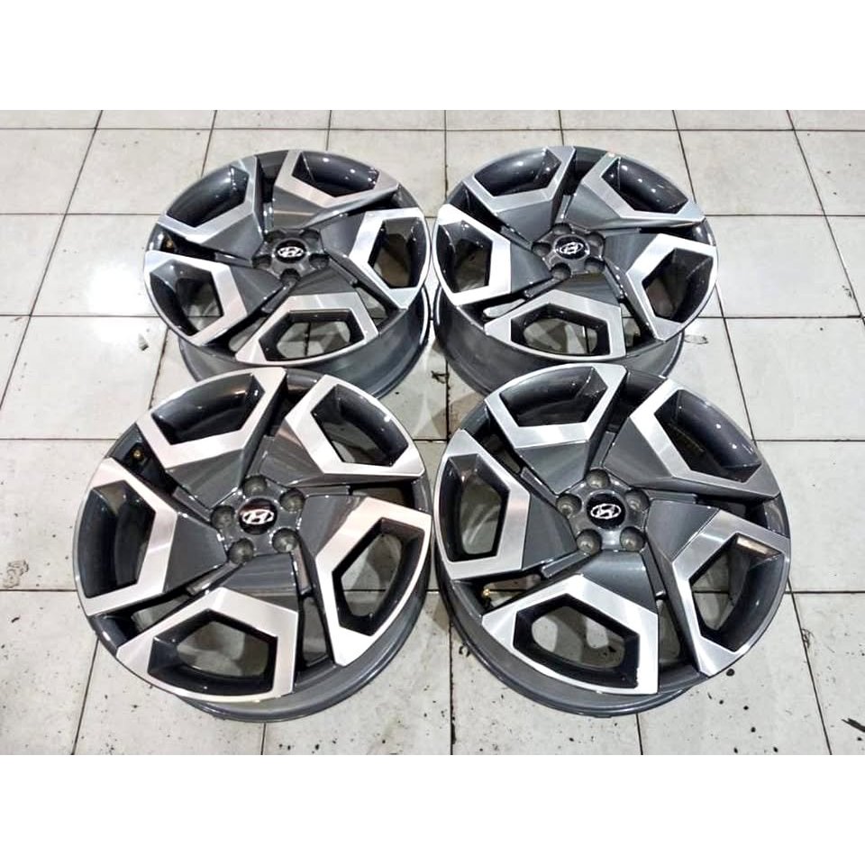 VELG MOBIL HYUNDAI PALISADE RING 20 VELG BEKAS R20 PCD 5X114 ORIGNAL