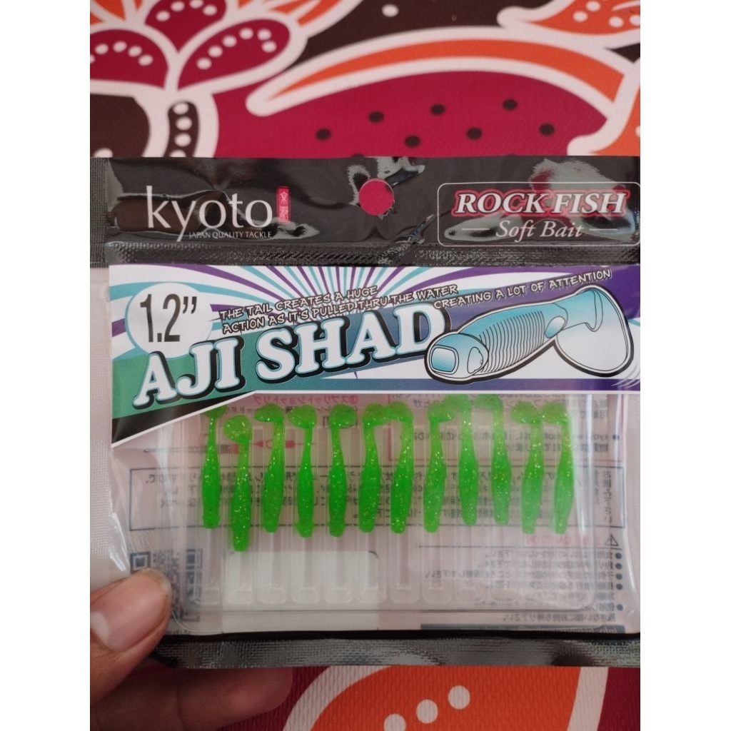 umpan softlure kyoto aji shad