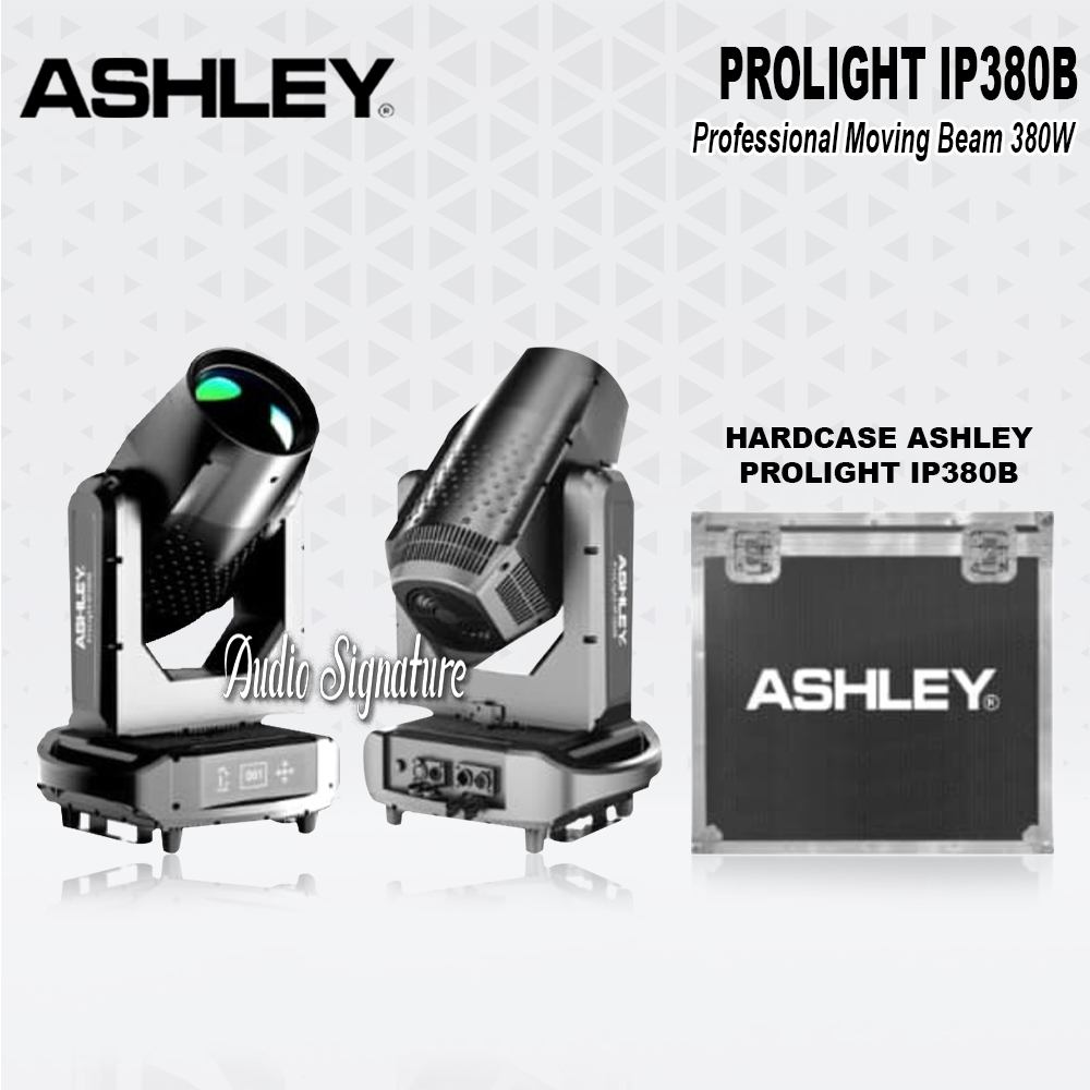 Moving Head Beam ASHLEY PROLIGHT IP380B | IP 380B | IP 380 B Original Harga 1 Pasang