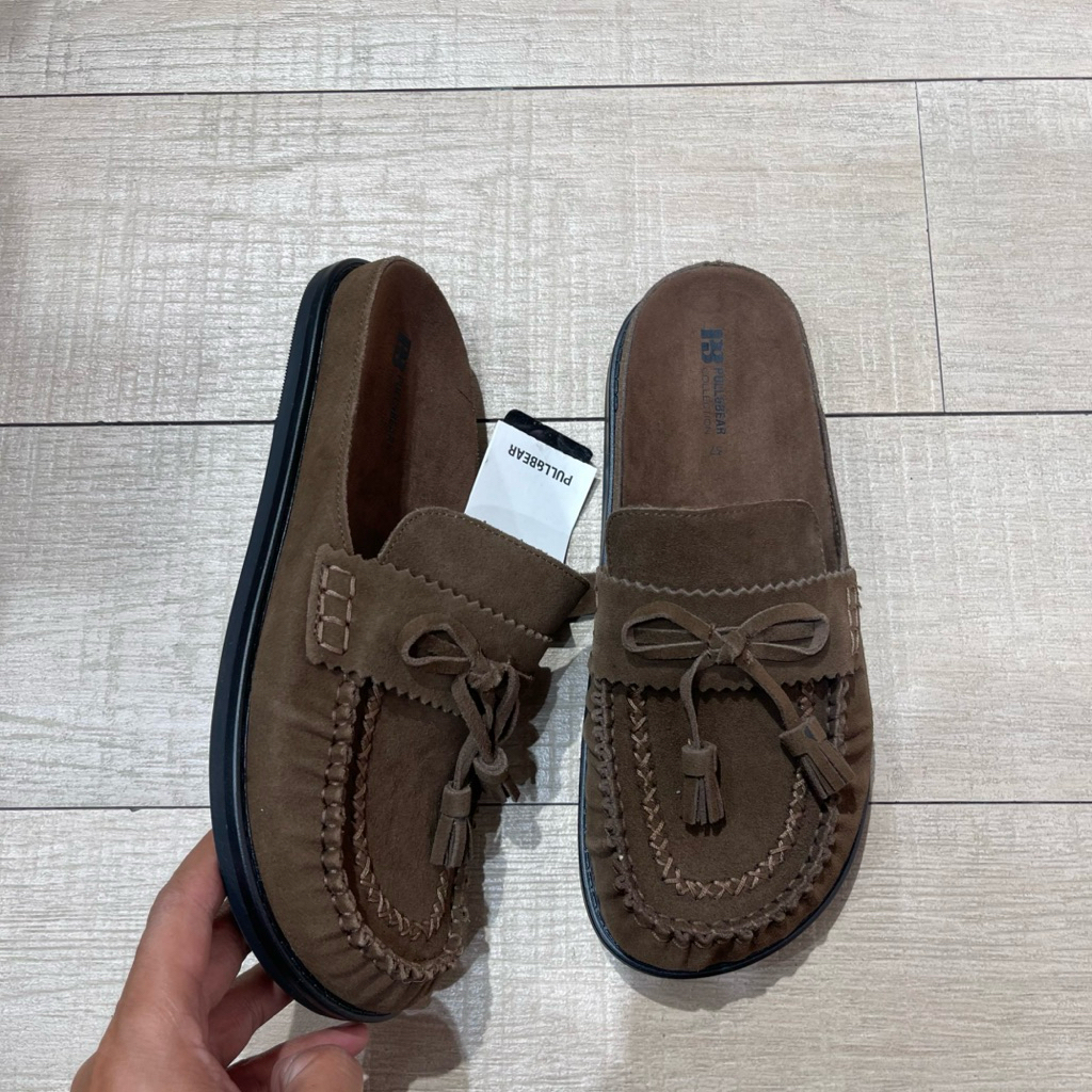 Shoes Sandal Suede PULL&BEAR Women Jastip (jasa titip)