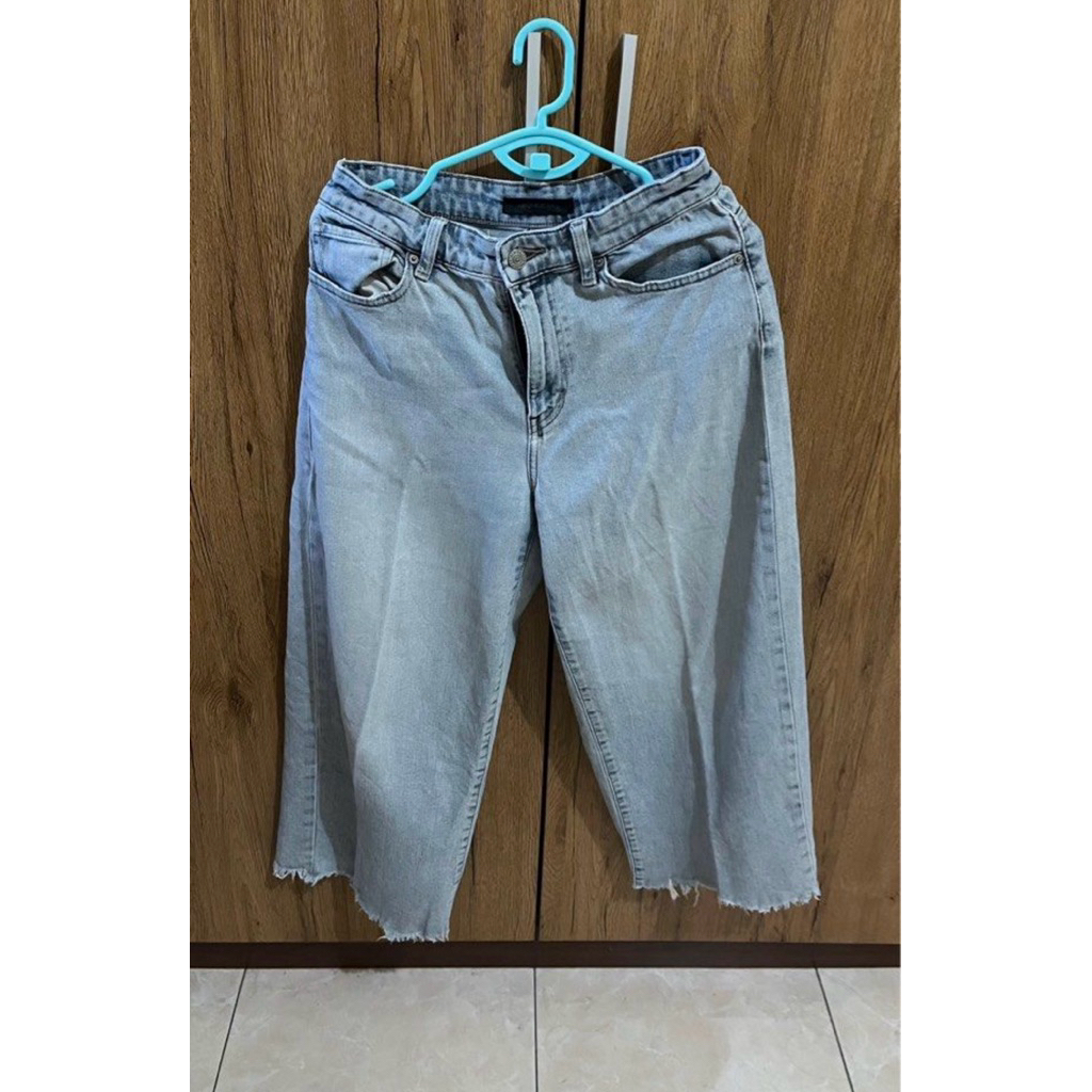 preloved kulot jeans uniqlo