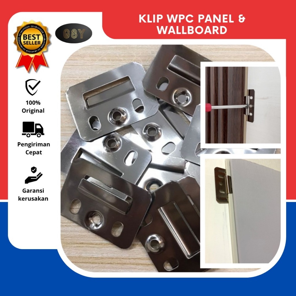 Klip Wpc panel 100pcs
