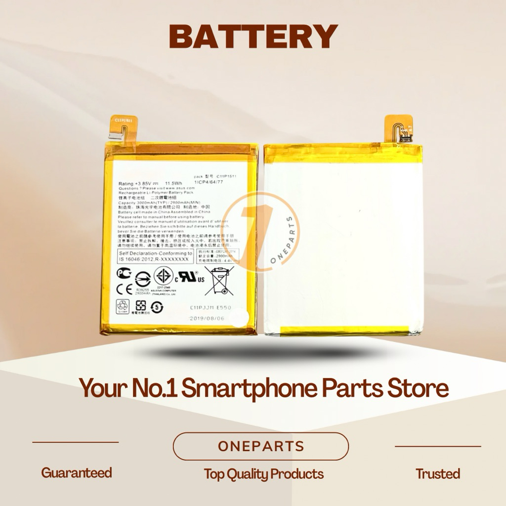 BATTERY ASUS ZENFONE 3  ASUS ZENFONE 4 SELFIE C11P1511