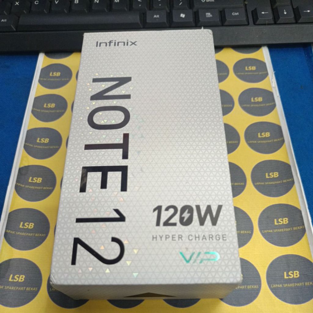 DUS BOX HANDPHONE INFINIX NOTE 12 VIP ORIGINAL