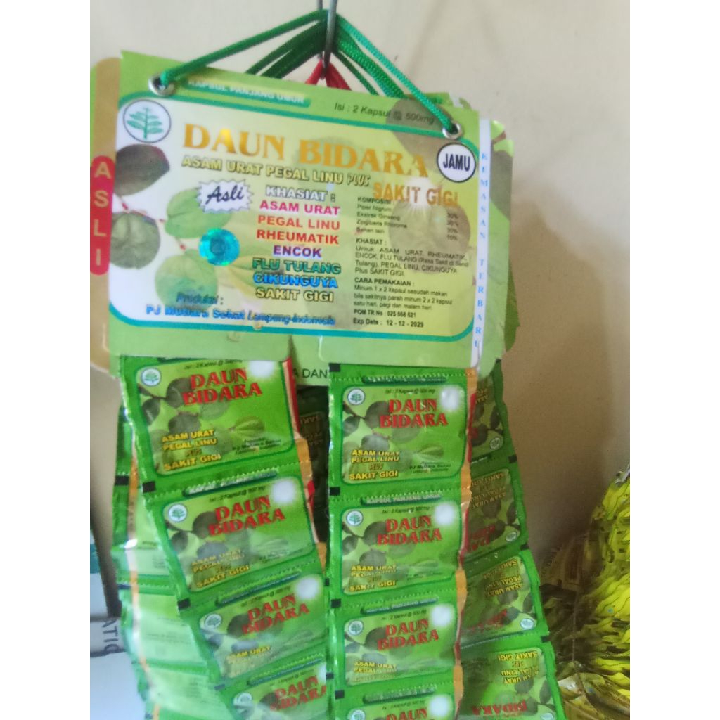 DAUN BIDARA kapsul renceng