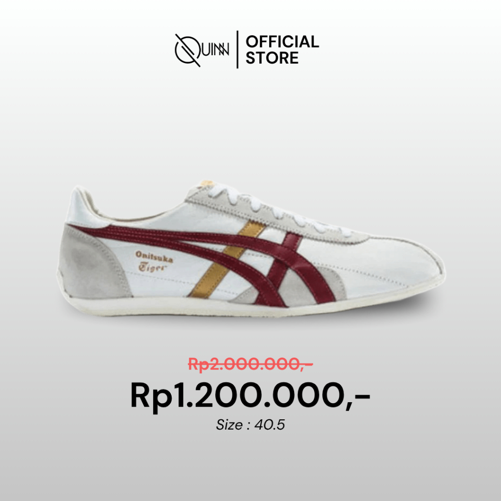 Onitsuka Mexico66 Runspark White Red Yellow / Sepatu Sneakers Onit Pria Wanita Unisex