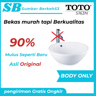 Wastafel Meja TOTO Model Mangkok Wastafel Mangkok TOTO LW523J Putih