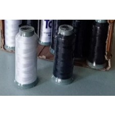 BENANG BORDIR RAYON TOP HITAM-PUTIH