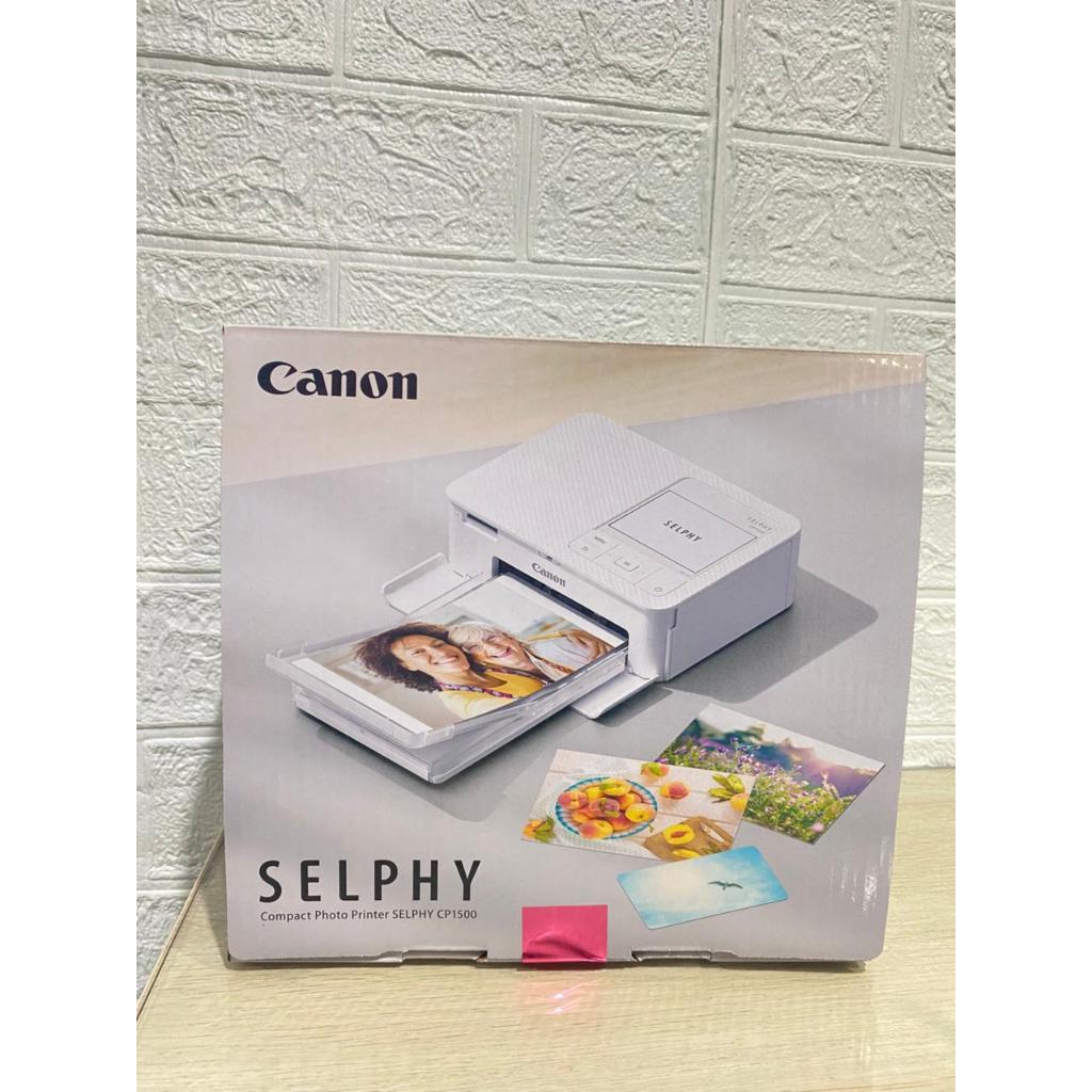 Canon Selphy Compact Photo Printer CP 1500 White CP1500 Putih – Postcard 4R