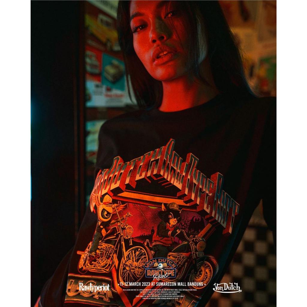 RAWTYPE RIOT X VON DUTCH Halloween T-shirt