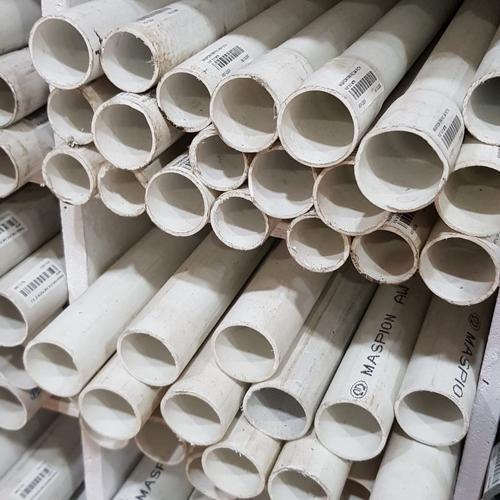 Pipa PVC Maspion AW putih 2 1/2 inch panjang 1 meter pipa paralon 2 1/2" per meter | Sentral Pompa