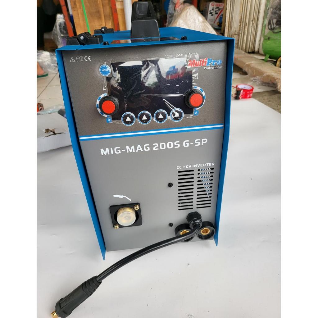 Mesin Las MultiPro MIG MAG 200S G-SP MIG TIG MMA Garansi 1 Tahun