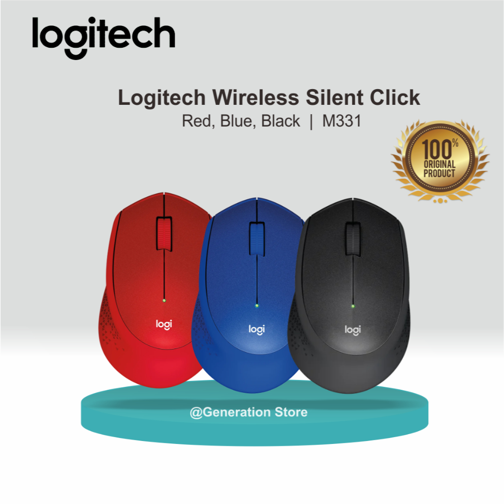 Logitech M331 Mouse Wireless Silent Click