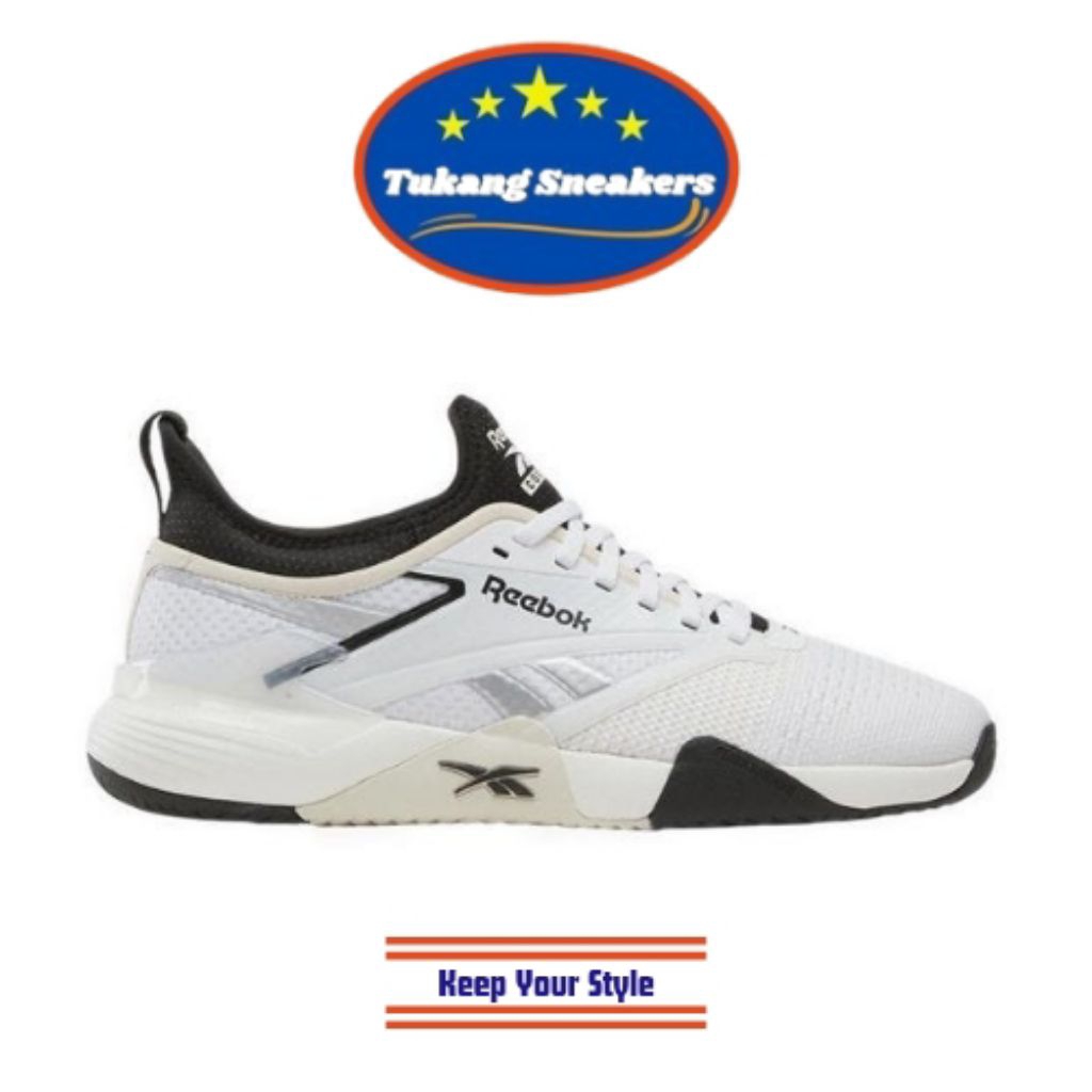 Sepatu Tenis Pria Reebok Nano Court White REET00225418