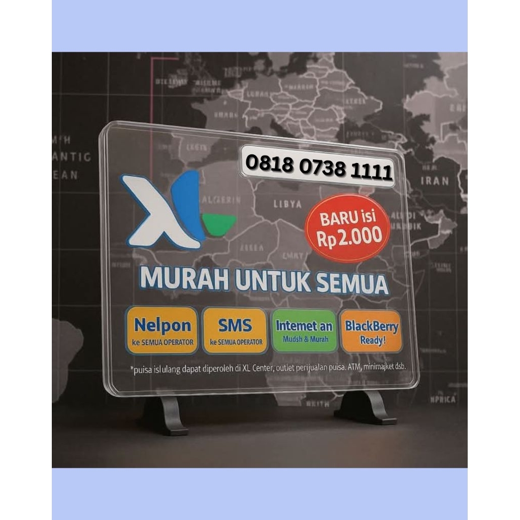 Nomor cantik kwartet XL prabayar