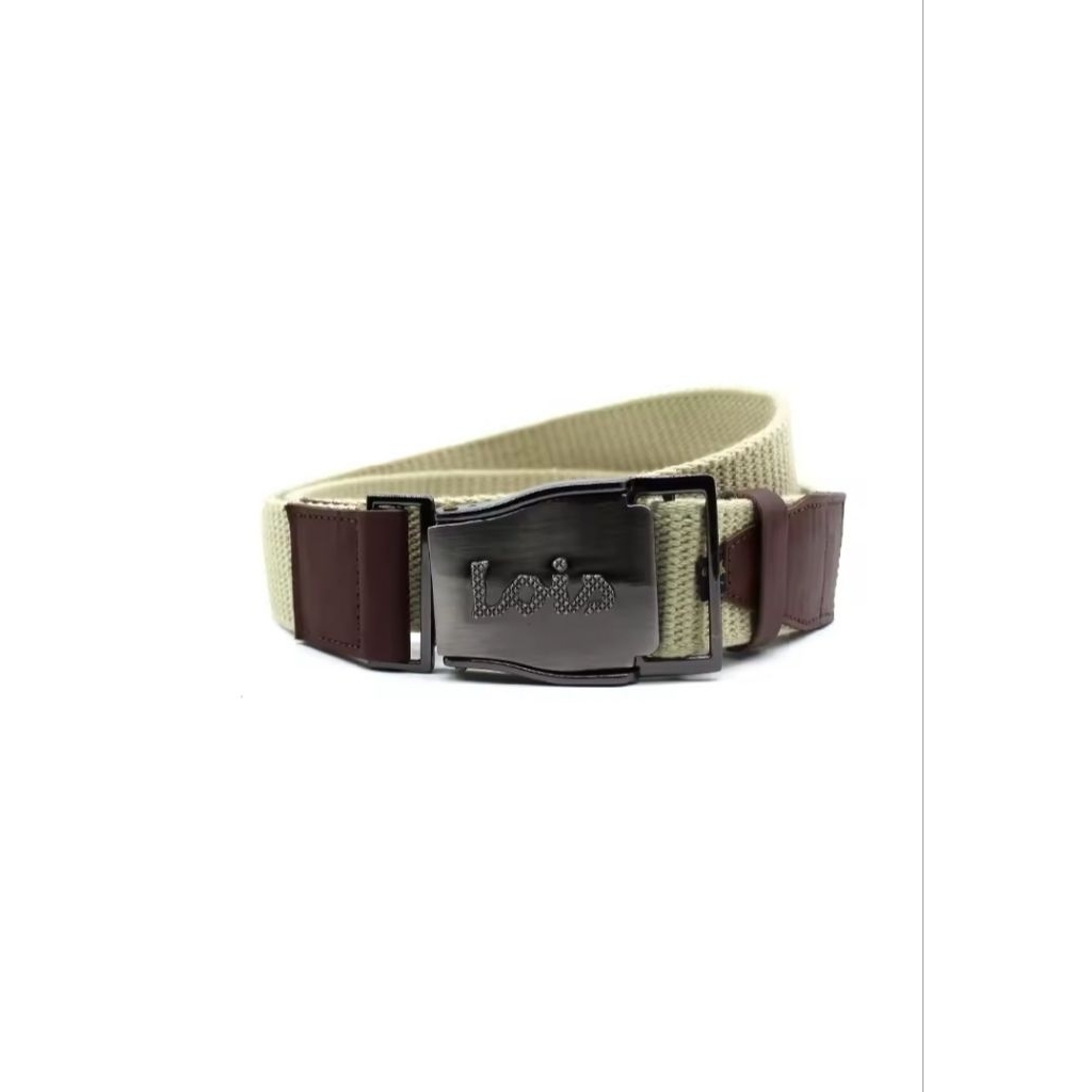 Belt Kanvas 100% Original merek Lois Jeans