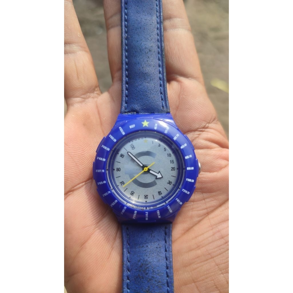SDZ103 Swatch Special Watch EUROCONVERTER Scuba 200
