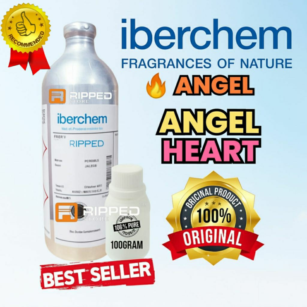 100ml Angel Bibit Parfum Murni Angel Heart By Iberchem Original