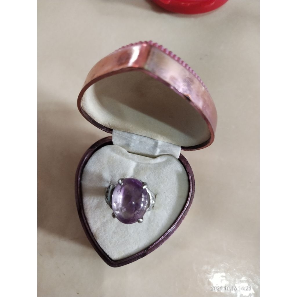 CINCIN PERMATA BATU KECUBUNG ASLI