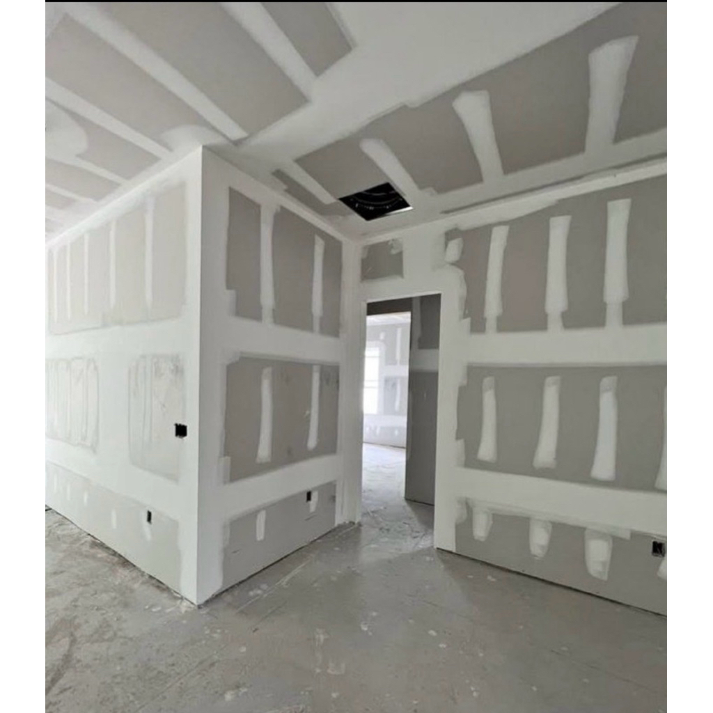 Partisi sekat ruangan partisi gypsum 2sisi rangka baja ringan