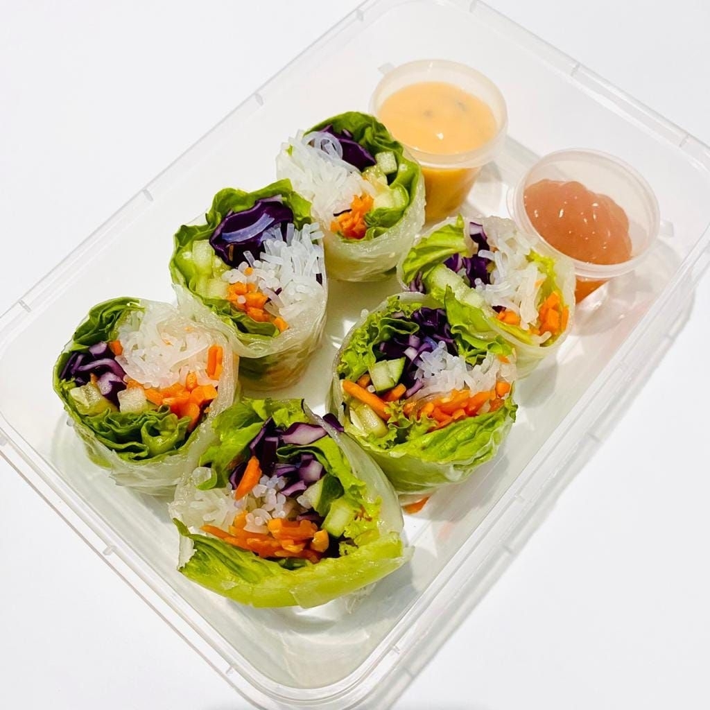 Salad Vietnam Roll Salad Spring Roll Salad Roll Paper Rice