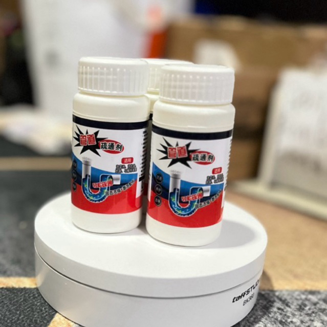 Bubuk Ajaib Anti Sumbat Pipa-Serbuk anti sumbat mampet untuk membersihkan saluran closet dan wastafe