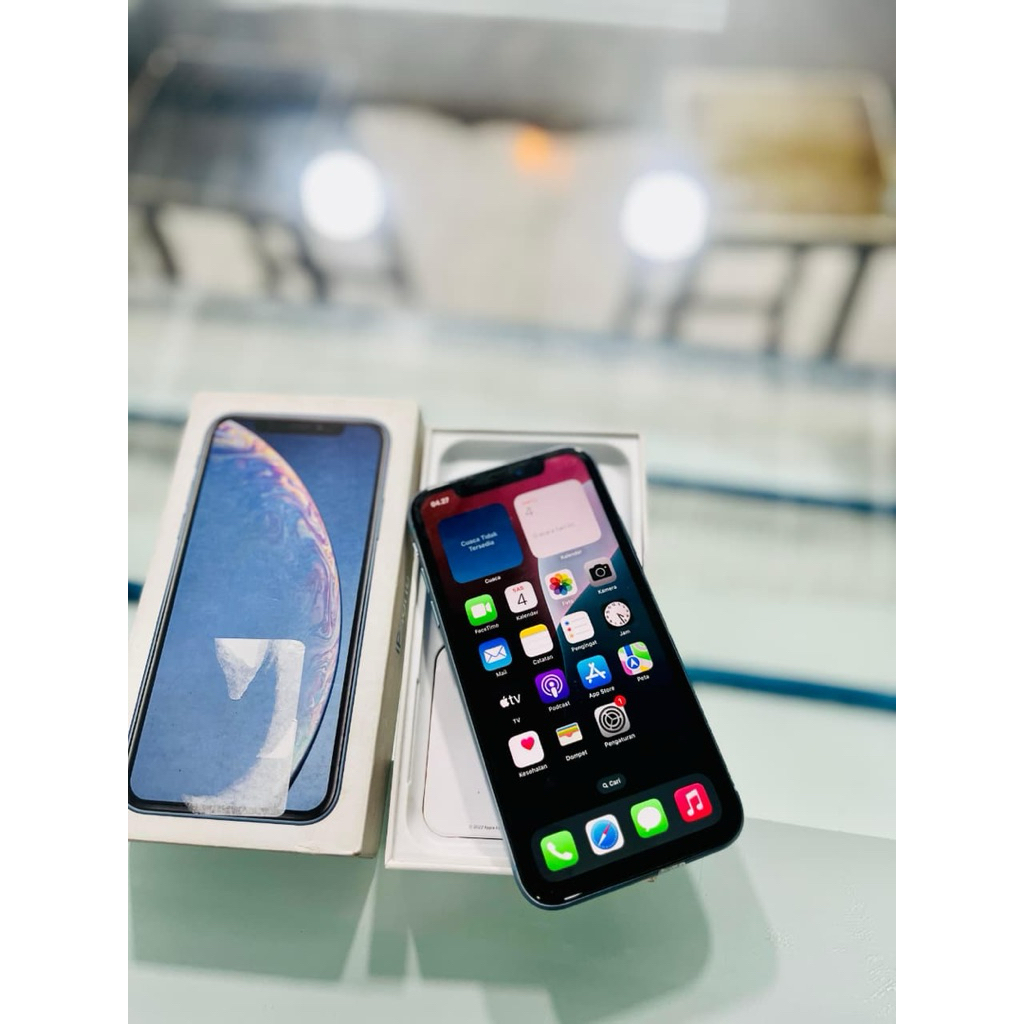 Iphone Xr 128gb Lengkap Ibox Second Seken Sekon Murah Ori